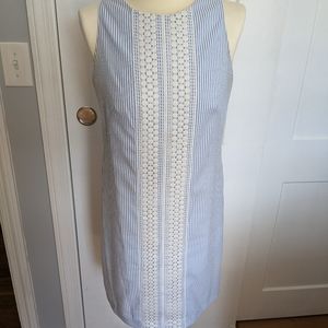Seersucker sheath dress